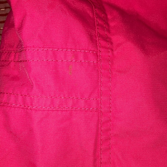 MEC girls pink fleece lined rainjacket with hood size 10 years - Picture 11 of 13
